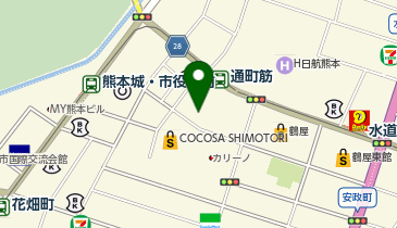サープラ下通りあそびタウンの地図画像