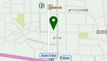 PlayGarden 高崎高関店の地図画像
