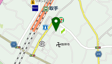 ARK 取手店の地図画像