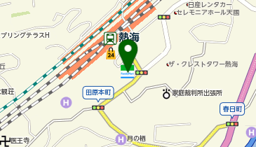 B-GARAGE 熱海駅前店の地図画像