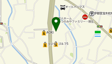 TAROKO 宇都宮店の地図画像