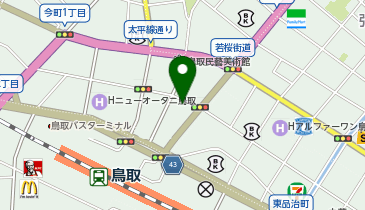 ロンゴロンゴ鳥取駅前店の地図画像