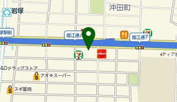 カラオケ ジョイジョイ 畑江通店の地図画像