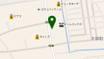 JOYJOY磐田上岡田店の地図画像
