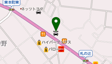 カラオケ ジョイジョイ 東近江八日市店の地図画像