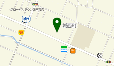 JOYJOY四日市城西店の地図画像