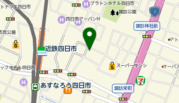 JOYJOY近鉄四日市2号店の地図画像