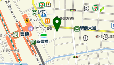 JOYJOY豊橋駅前店の地図画像