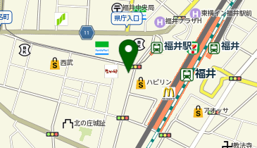 JOYJOY福井駅前店の地図画像