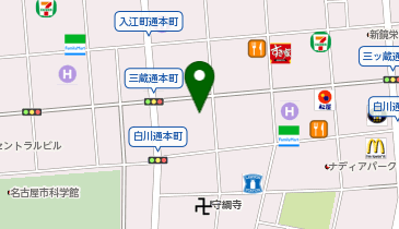 亜熱帯栄住吉店の地図画像