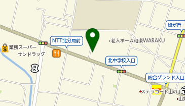 JOYJOY甲府山の手通り店の地図画像