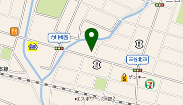 JOYJOY蒲郡三谷店の地図画像