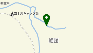 天竺の里 トイレの地図画像