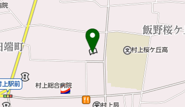 岩船広域教育情報センター 岩船広域図書館 トイレの地図画像