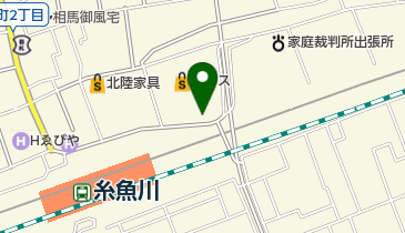 ナルス 糸魚川店 トイレの地図画像