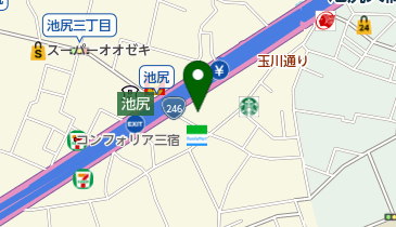 古畑病院 トイレの地図画像