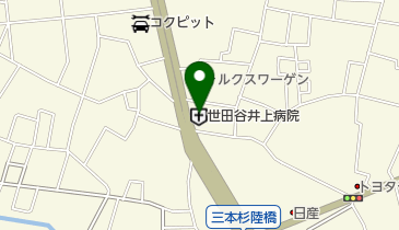 井上外科胃腸科病院 トイレの地図画像