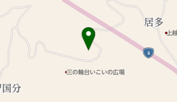 三の輪台いこいの広場 トイレの地図画像