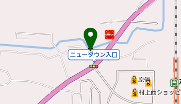 村上公共職業安定所 トイレの地図画像