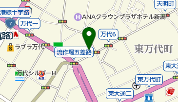 新潟縣信用組合 新潟駅前支店 トイレの地図画像