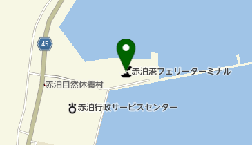 佐渡汽船 赤泊旅客ターミナル トイレの地図画像