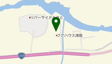 サンビレッジ津南 トイレの地図画像