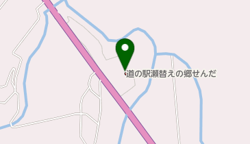 道の駅 瀬替えの郷せんだ トイレの地図画像