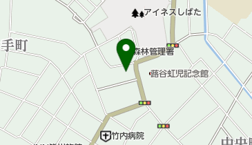 新発田郵便局 トイレの地図画像