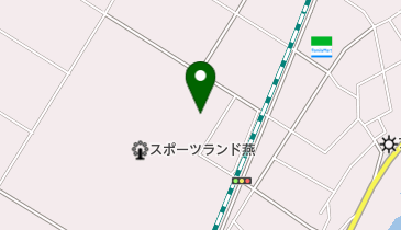 スポーツランド 燕 トイレの地図画像