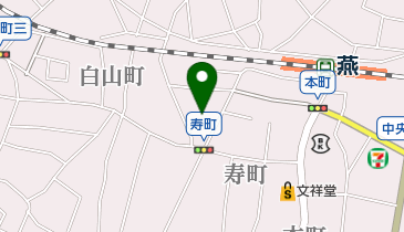 燕市役所 トイレの地図画像