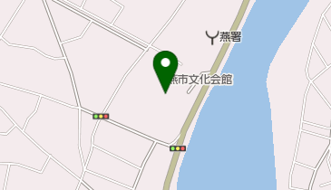 燕市文化会館 トイレの地図画像