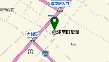 津南町役場 トイレの地図画像