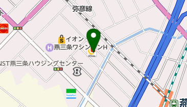 ワーナー マイカル シネマズ県央 トイレの地図画像