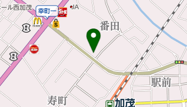 新潟県労働金庫 加茂支店 トイレの地図画像