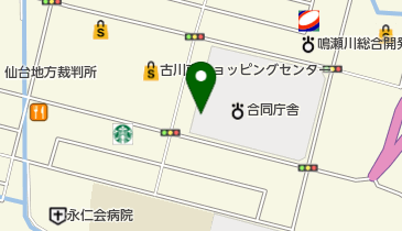 あさひ中央公園 トイレの地図画像