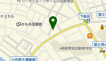 小田原市鴨宮ケアセンター トイレの地図画像