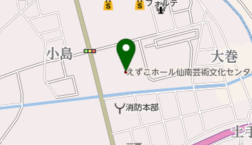 仙南芸術文化センター トイレの地図画像