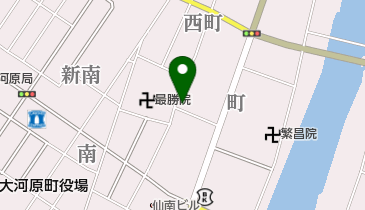 ひらま歯科 トイレの地図画像
