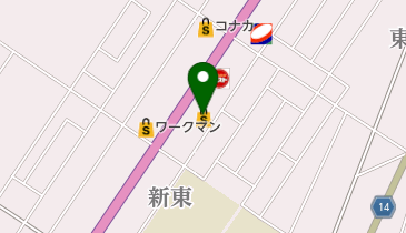 スクラム 大河原店 トイレの地図画像