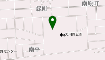 大河原公園 トイレの地図画像