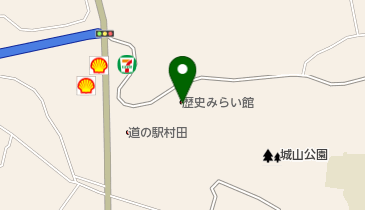 村田町歴史みらい館 トイレの地図画像