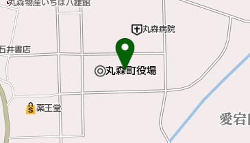 丸森町役場 トイレの地図画像