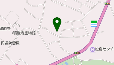 松島海岸診療所 トイレの地図画像