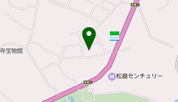 松島さかな市場 トイレの地図画像