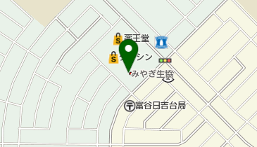 みやぎ生協 大富店 トイレの地図画像