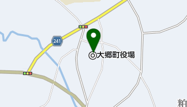 大郷町役場 トイレの地図画像