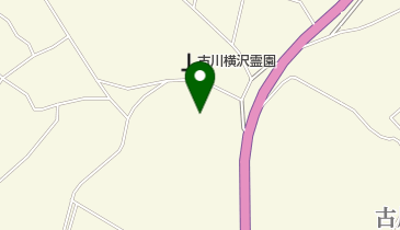 古川市斎場 トイレの地図画像