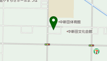 中新田公民館 トイレの地図画像