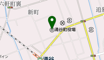 涌谷町役場 トイレの地図画像