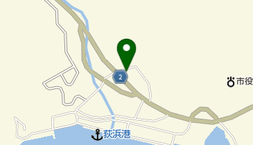 萩浜公民館 トイレの地図画像